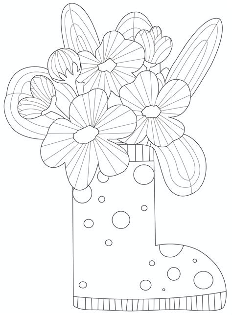 printable flower coloring pages  adults kids freebie finding mom