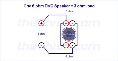 monoblock amp  ohm dual voice coil wiring diagram diagram speaker  ohm dvc wiring diagram