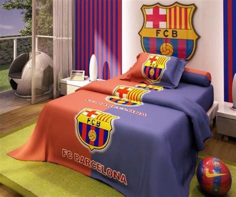 desain kamar tidur bertemakan barcelona  keren rumahku