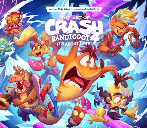 book review the art of crash bandicoot 4 it s about time parka blogs