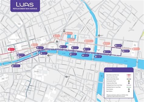 luas red  user  usual stop   closed   summer