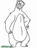 Baloo Jungle Book Coloring Disney Drawing Drawings Draw Pages Characters Cartoon Clip Disneyclips Pdf Gif Choose Board Google Funstuff sketch template