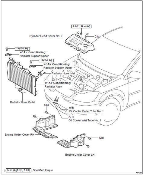 toyota corolla repair manual components partial engine assy emission control