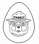 Coloring Pages Smokey Bear Camping Kids Bears Personal Many Simple Use Used Crafts Embroidery Patterns Drawing Activities Kat Via Fire sketch template