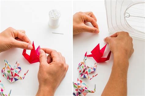 basteln mit kindern  origami diy projekte