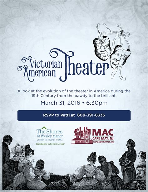 eyely design victorian american theatre event poster graphic design