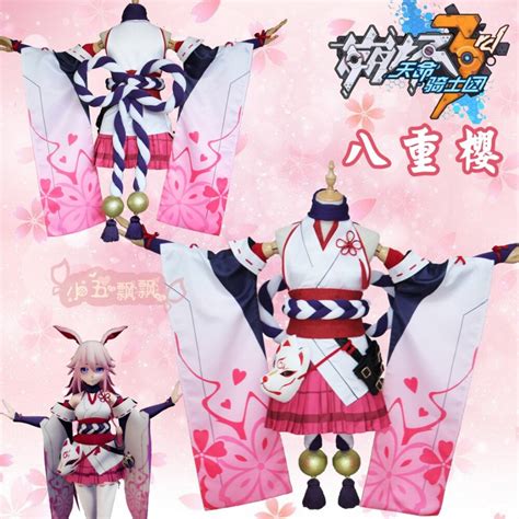 collapse gakuen 3 yae sakura uniforms cosplay costume free shipping on