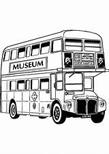 Bus Anglais Hugolescargot London 3c69 sketch template