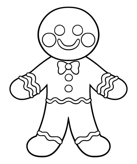 printable picture  gingerbread man printable word searches