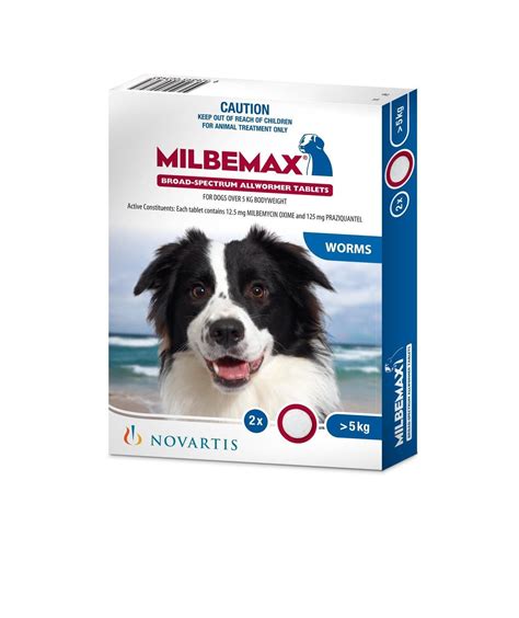 milbemax  wormer  dogs