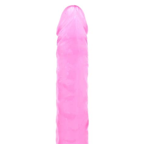 adam and eve pink jelly slim dildo sex toys at adult empire