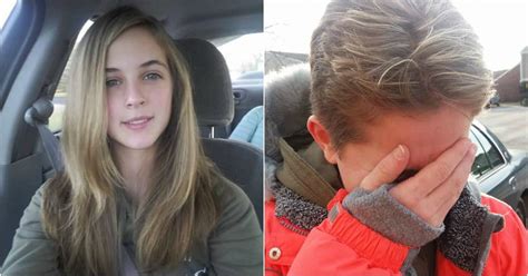 dad cut his teen s hair after mom let her get highlights for birthday