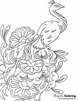 Coloring Pages Majestic Getcolorings Adult sketch template