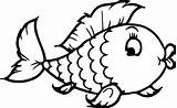 Fish Coloring Pages Printable Getdrawings sketch template