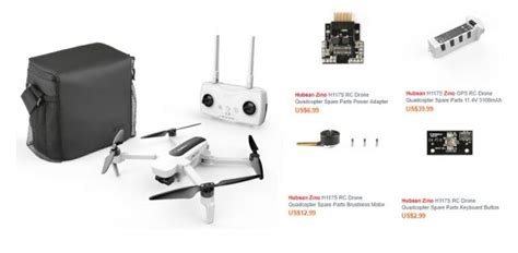 hubsan zino spare parts accessories  quadcopter