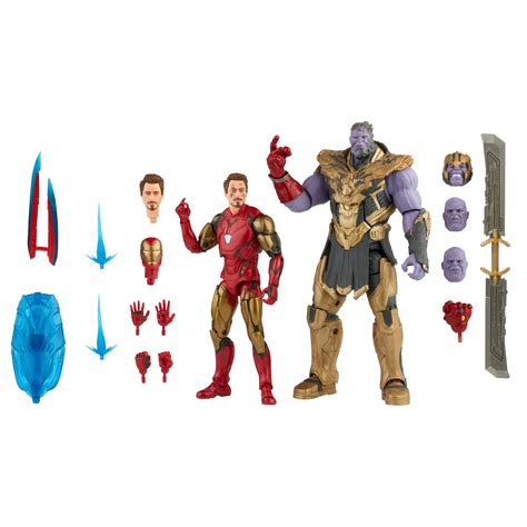 Marvel Legends Series Iron Man Mark 85 Vs Thanos Hasbro Pulse