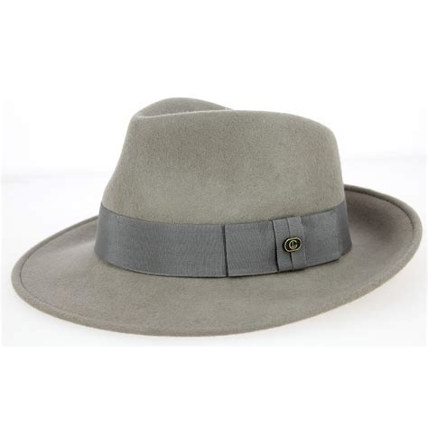 fedora hat grey bogarte hat black bogarte hat chapellerie traclet reference