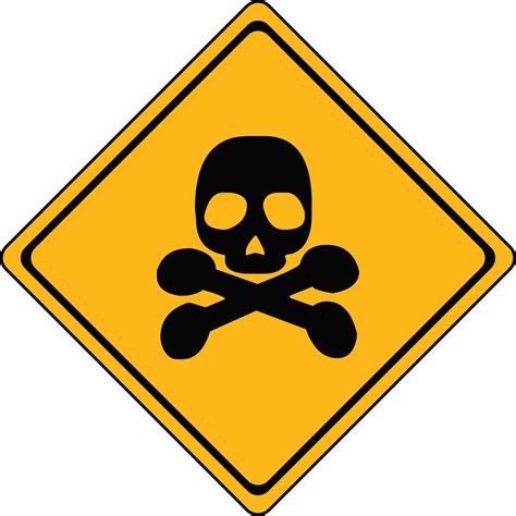 danger toxic panel  vector graphic  pixabay