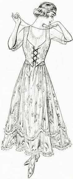 victorian coloring pages  womens dress special bridesmaids