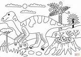 Coloring Maiasaura Pages Hadrosaurus Printable Dot sketch template