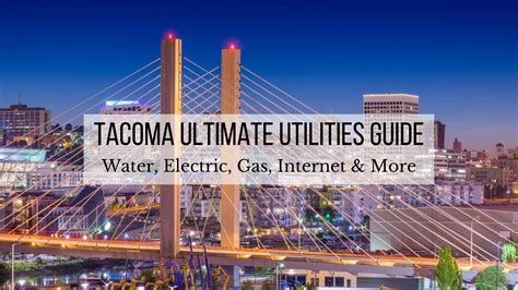 tacoma wa ultimate  utilities guide water electric gas