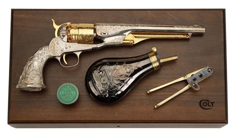 lot detail  colt army heirloom edition black powder revolver