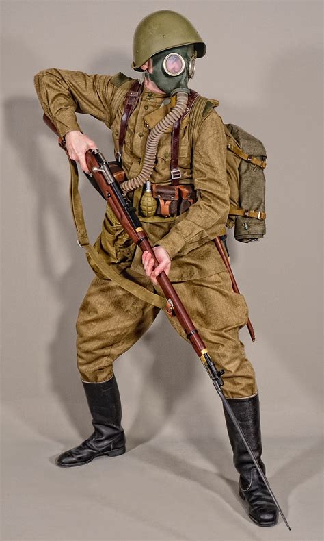 Military Uniform Soviet Soldiers Ww2 01 By Mazuskarl