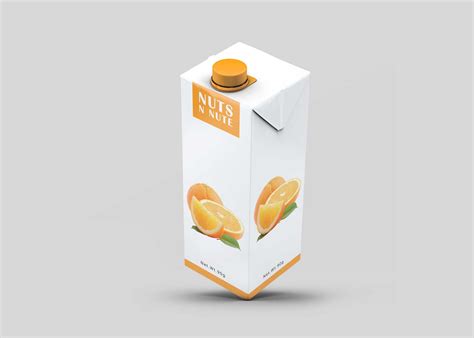 orange juice carton packaging mockup psd mockup  mockup