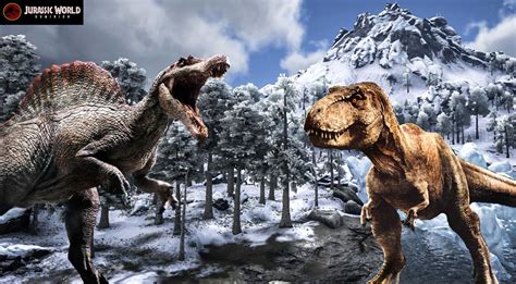 T Rex Vs Spinosaurus Jurassic World Dominion By Timbesd