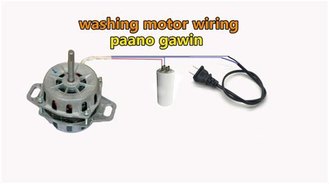 washing machine motor wiring youtube