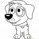 Pound Puppies Pages Coloring Checkers Kids Coloringpages101 Nutmeg sketch template