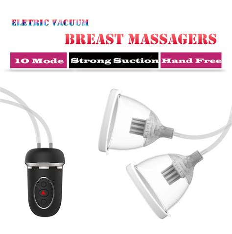 breast massager enlargement pump electric vacuum suction cup female