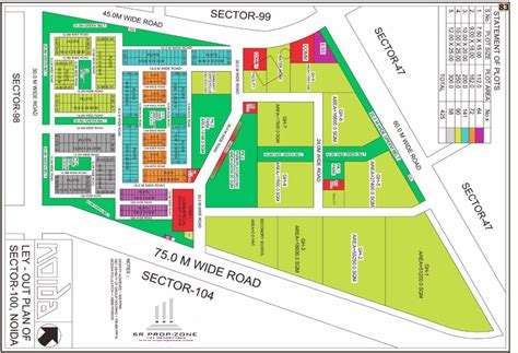 layout plan  noida sector  hd map
