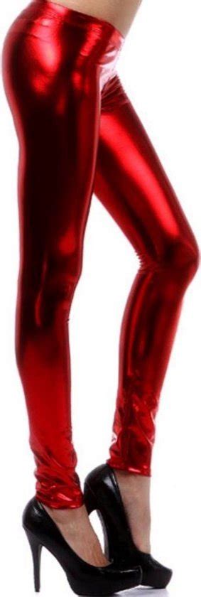 metallic legging rood bolcom