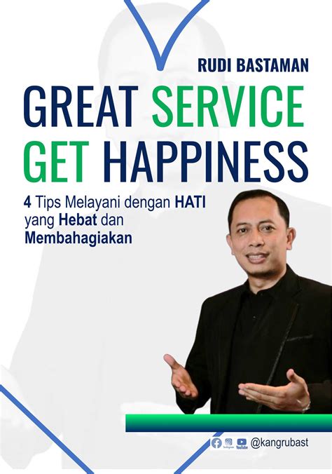 buku great service  happiness  tips melayani  hati