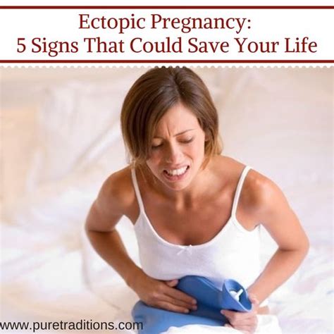 ectopic pregnancy 5 signs that could save your life having just suffered a loss through