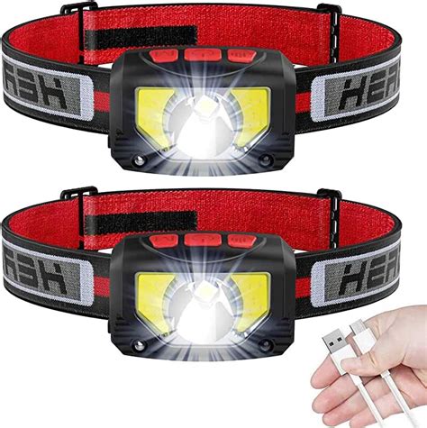 amazoncouk  rechargeable head torch