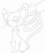 Glameow Cacnea Coloringpagesonly sketch template