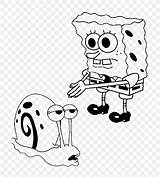 Spongebob Gary Coloring Drawing Pages Colouring Child Book Save Train Painted Hand Pngitem sketch template