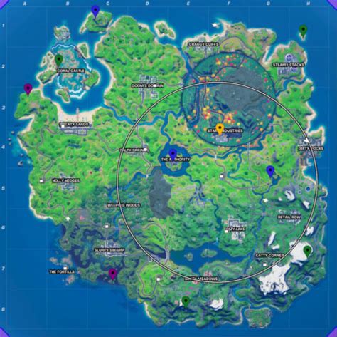 fortnite chapter  season  week  xp coin locations
