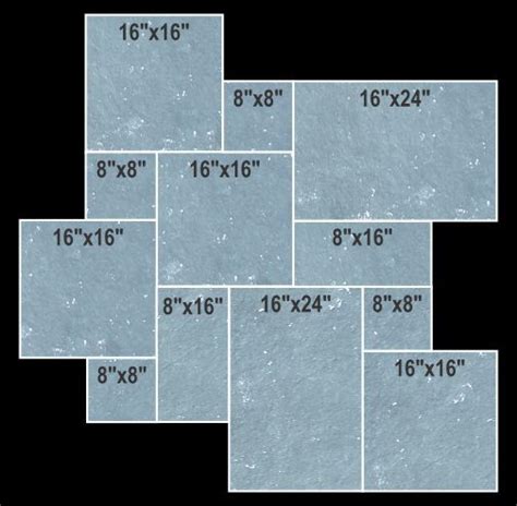 tile versailles  size pattern indian bluestone tile layout patterns paving pattern paving
