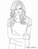 Emma Coloring Pages Watson Weasley Ron Hellokids Beautiful Color Hermione Template Girls Girl People Sketch Printable Characters Print Famous sketch template