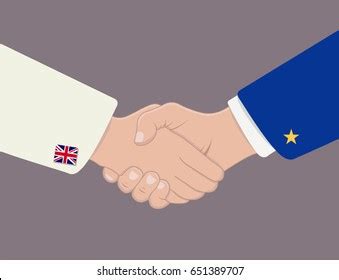 shake hands symbols flags united kingdom stock vector royalty   shutterstock