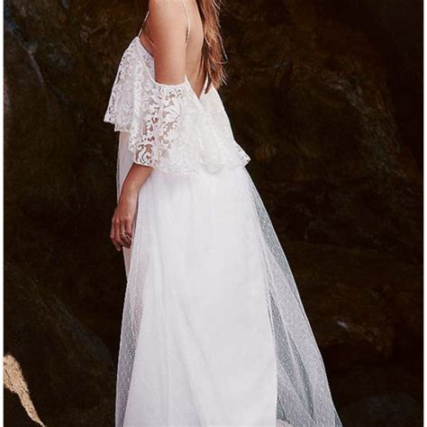 Beautiful Elegant Bride White Lace Wedding Dress Online