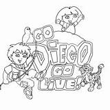 Diego Coloring Pages Go Top Toddler Articles Color Will sketch template