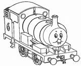 Train Pages Percy Coloring Getcolorings sketch template