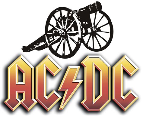 ac dc rock band cannon royalty  stock illustration image