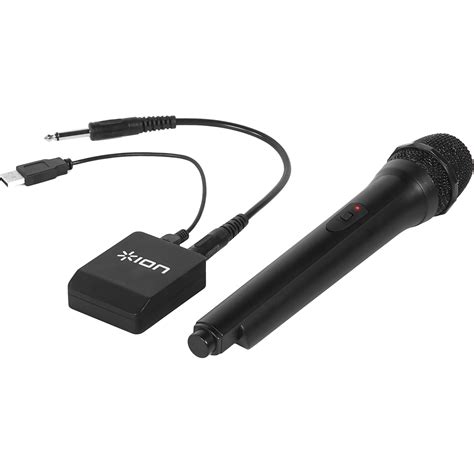 ion audio mic rocker wireless usb powered microphone mic rocker