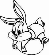 Bunny Bugs Coloring Baby Looney Tunes Pages Pilates Cute Ball Drawing Cartoon Character Colouring Color Printable Wecoloringpage Getcolorings Cartoons Getdrawings sketch template