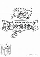 Coloring Pages Buccaneers Tampa Bay Logo Nfl Print Browser Window sketch template